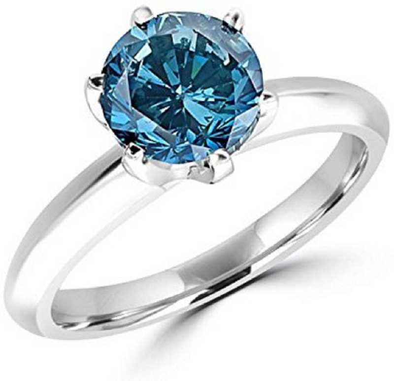 1.25 Carat Diamond 14k White Gold Ring at Rs 95000 | L. H. Road | Surat |  ID: 15400006130